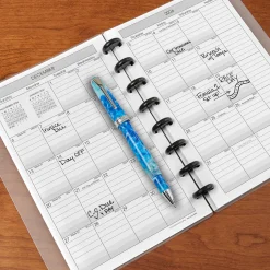 Levenger Junior Notebooks|Letter Notebooks*2026-2027 Circa Sunday Start 2-Year Monthly Agenda Notebook