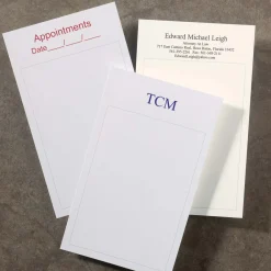 Levenger Premium Index Cards|Premium Personalized Index Cards*500 Personalized 3 x 5 Cards, Vertical Window