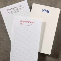 Levenger Premium Index Cards|Premium Personalized Index Cards*100 Personalized 3 x 5 Cards, Vertical Grid