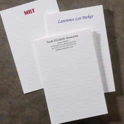 Levenger Premium Index Cards|Premium Personalized Index Cards*500 Personalized 4 x 6 Cards, Vertical Ruled