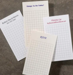Levenger Premium Index Cards|Premium Personalized Index Cards*250 Personalized Wallet Cards, Vertical Grid