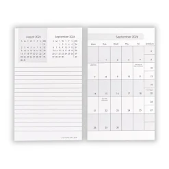 Levenger Desk Pad & Card Planners|Premium Index Cards*2026 Weekly and Monthly 3 x 5 Calendar Cards (set of 76)
