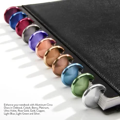 Levenger Discs*Aluminum Circa Notebook Discs (set of 11)