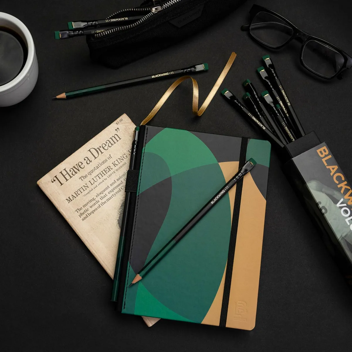 Levenger Pencils|Fine Art Supplies*Blackwing Volume 11 Bill Russell Pencils (Set of 12)