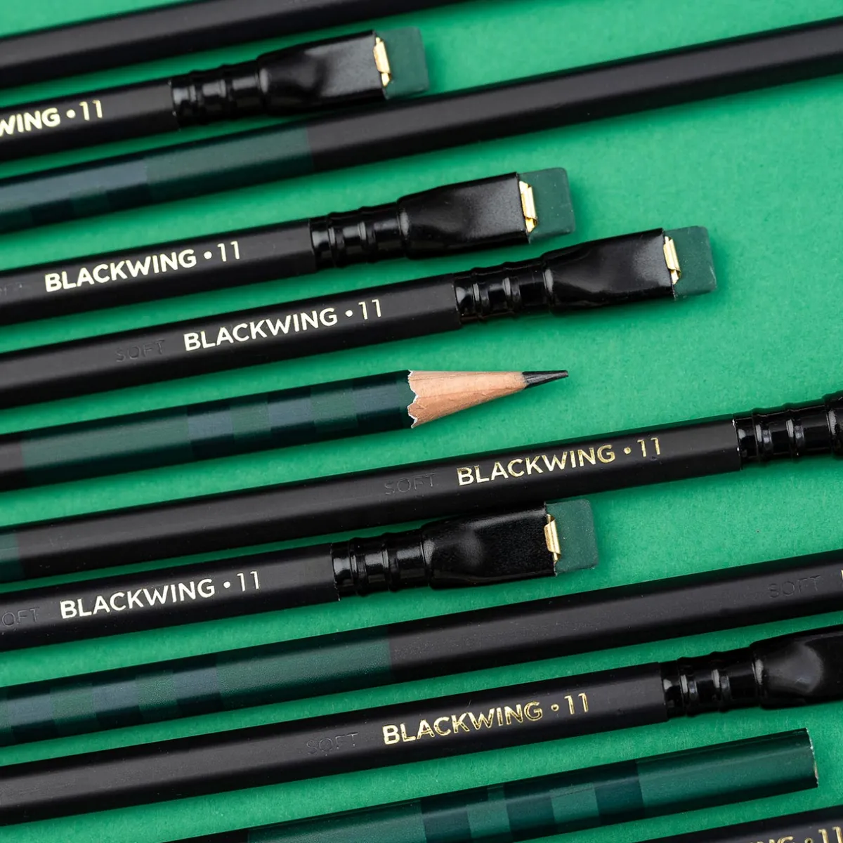 Levenger Pencils|Fine Art Supplies*Blackwing Volume 11 Bill Russell Pencils (Set of 12)