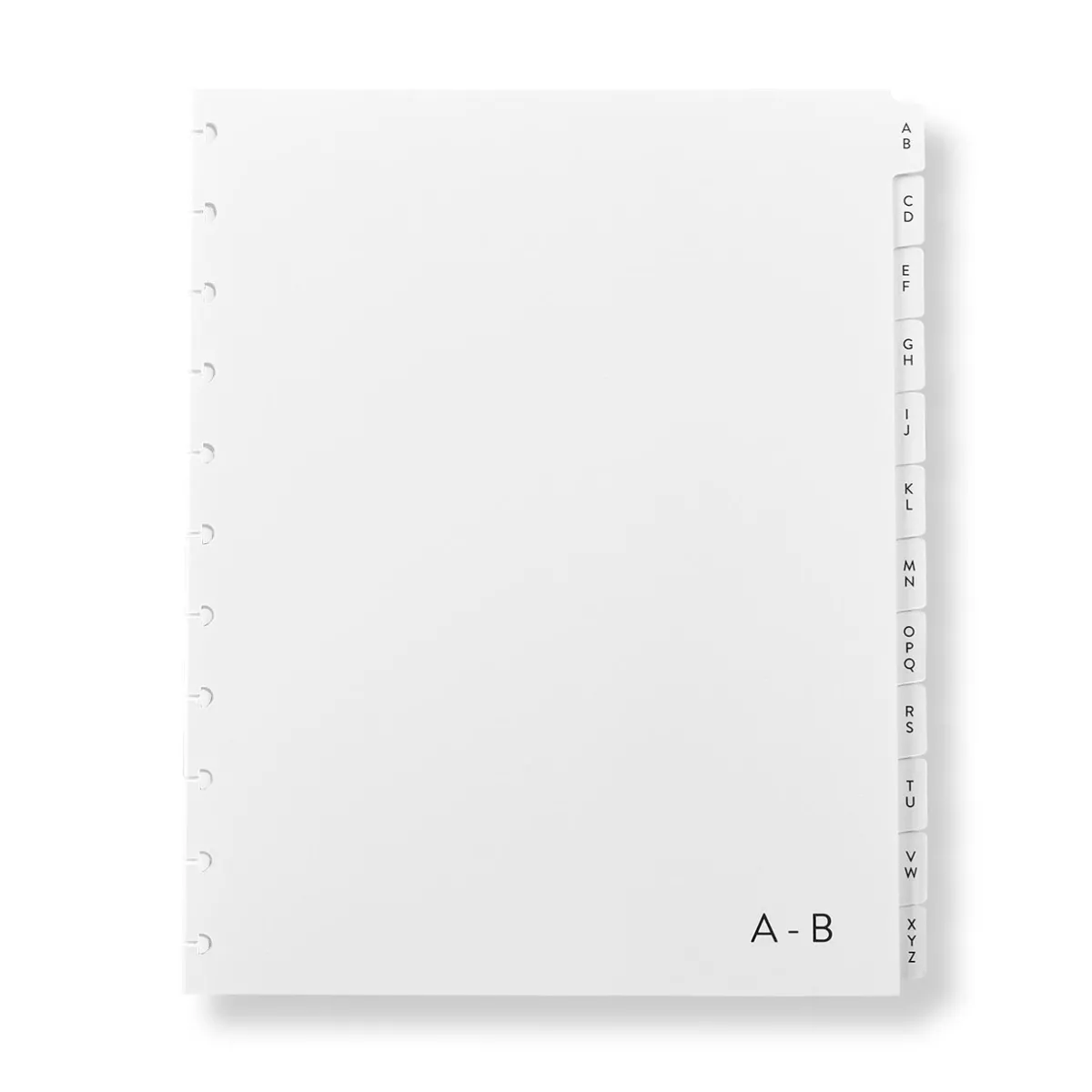 Levenger Junior Refills|Letter Refills*Circa A-Z Tab Dividers (set of 12)