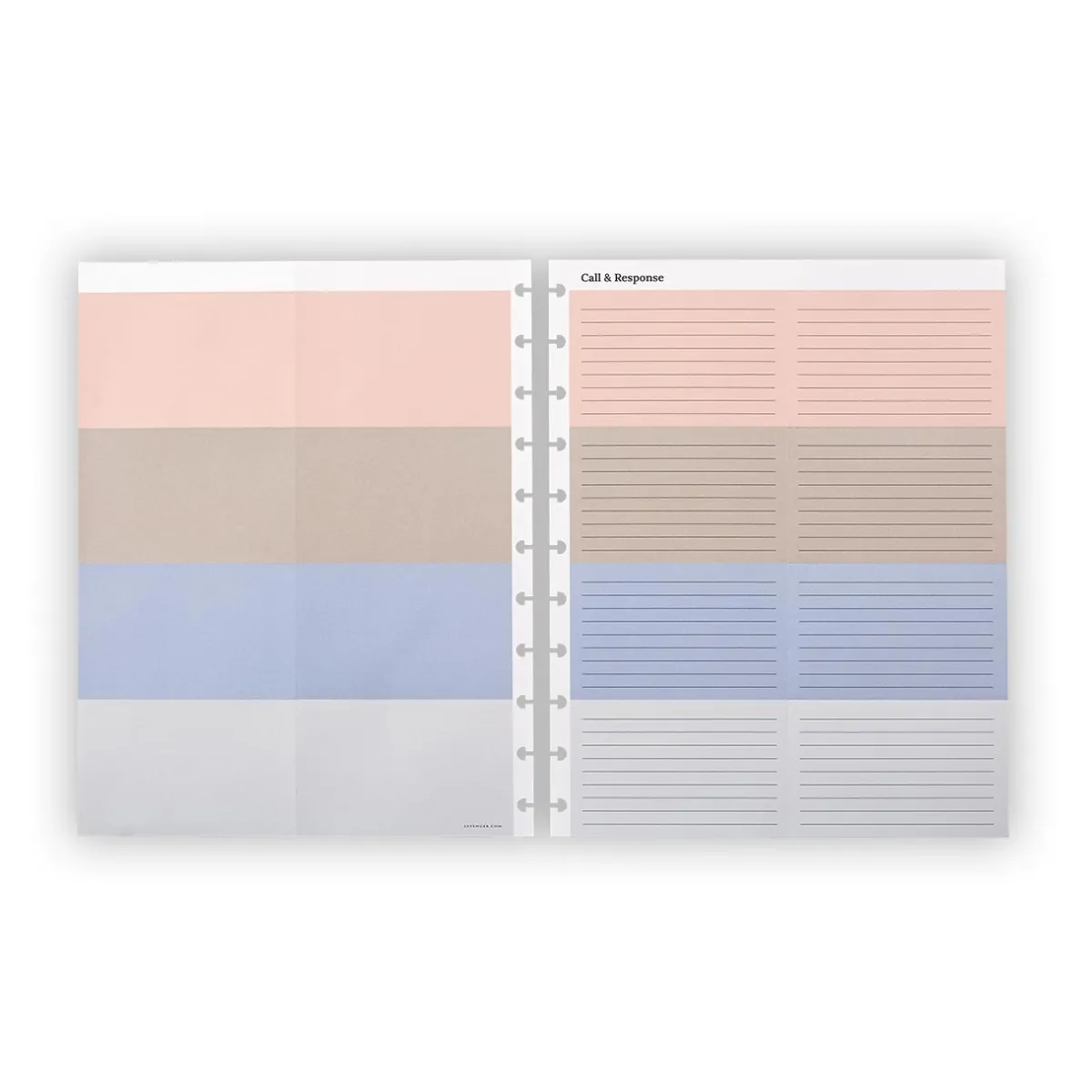 Levenger Letter Refills*Circa Call and Response Discbound Refill (100 sheets)