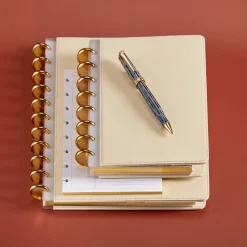 Levenger Junior Notebooks|Letter Notebooks*Circa Ivory Italia Discbound Notebook Bundle