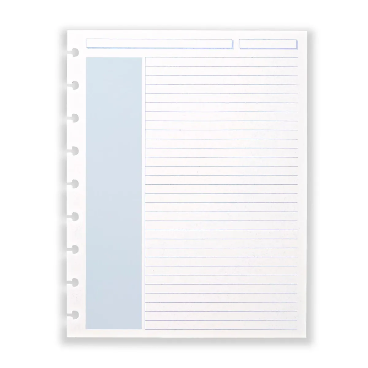 Levenger Midway Refills*Circa Midway Shaded Annotation Ruled Refill (100 sheets)