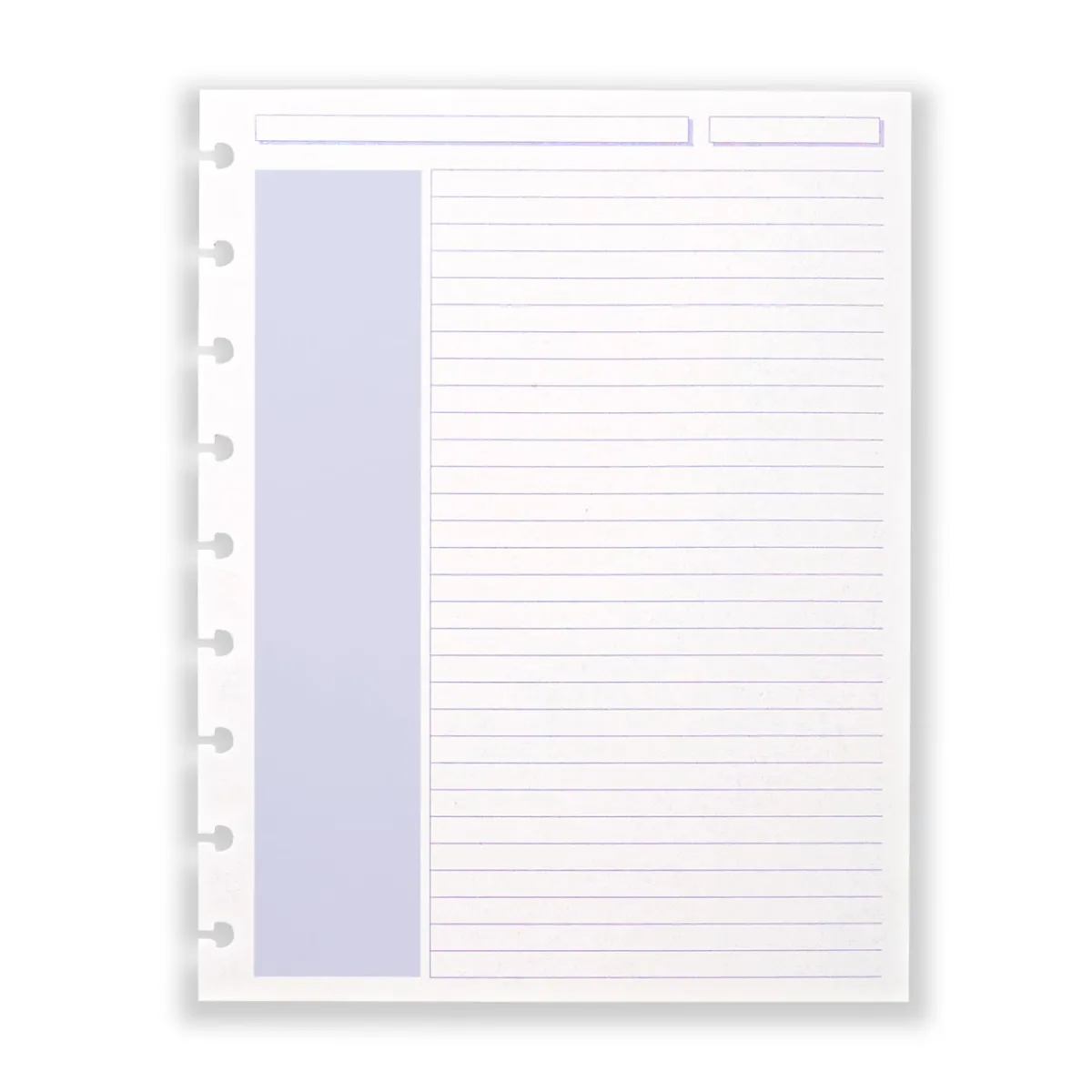 Levenger Midway Refills*Circa Midway Shaded Annotation Ruled Refill (100 sheets)