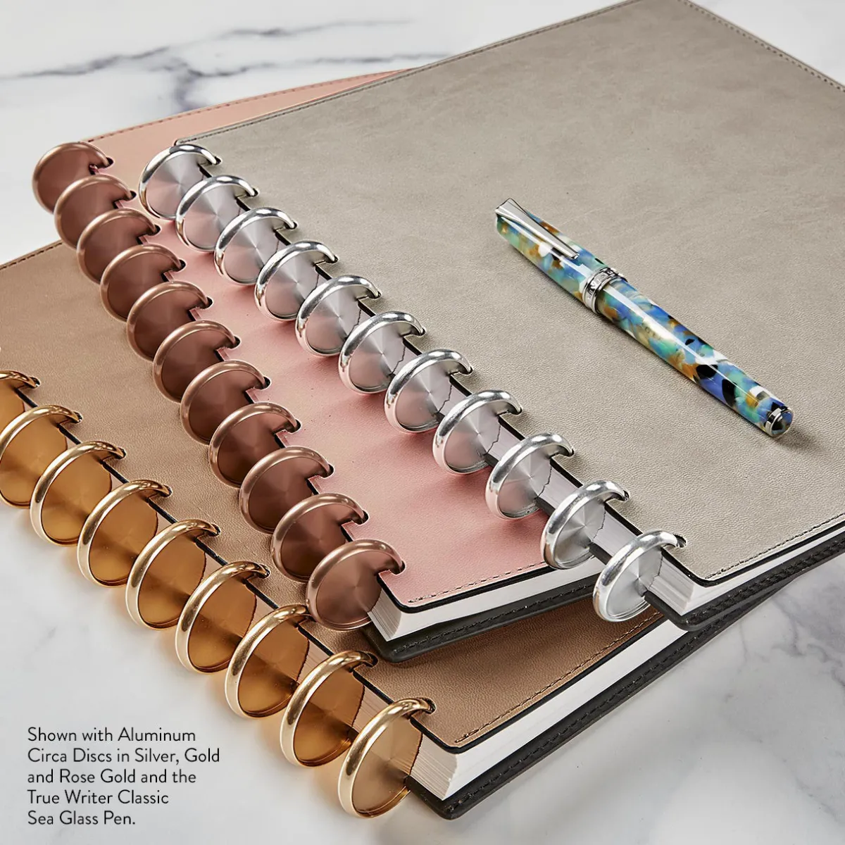 Levenger Junior Notebooks|Letter Notebooks*Circa Modern Sliver Discbound Notebook