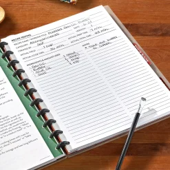 Levenger Letter Refills*Circa Pati Jinich Recipe Testing Discbound Refill (100 sheets)