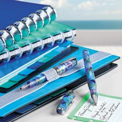 Levenger Accessories|Bookmarks*Circa Sea and Sky Discbound Notebook Annotators (set of 2)