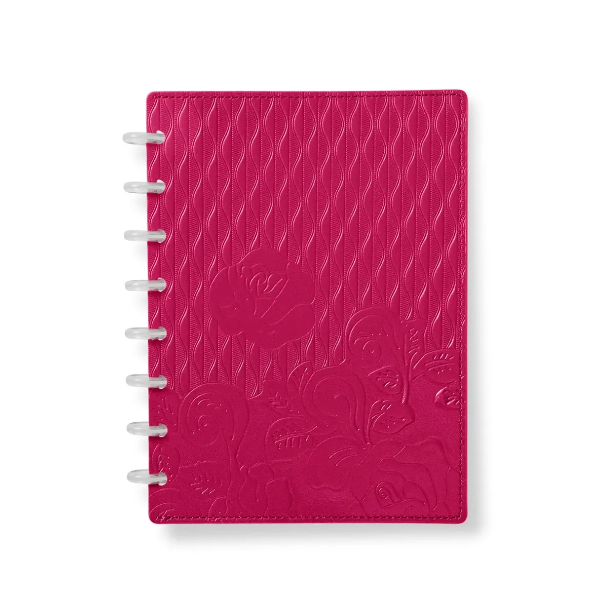 Levenger Junior Notebooks|Letter Notebooks*Circa Sliver English Rose Discbound Notebook