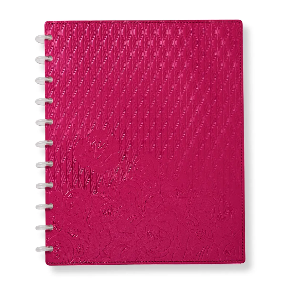 Levenger Junior Notebooks|Letter Notebooks*Circa Sliver English Rose Discbound Notebook