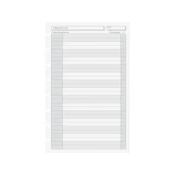 Levenger Midway Refills*Circa Things To Do Refill (300 sheets)