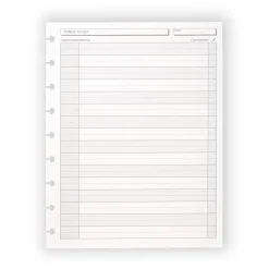 Levenger Midway Refills*Circa Things To Do Refill (300 sheets)