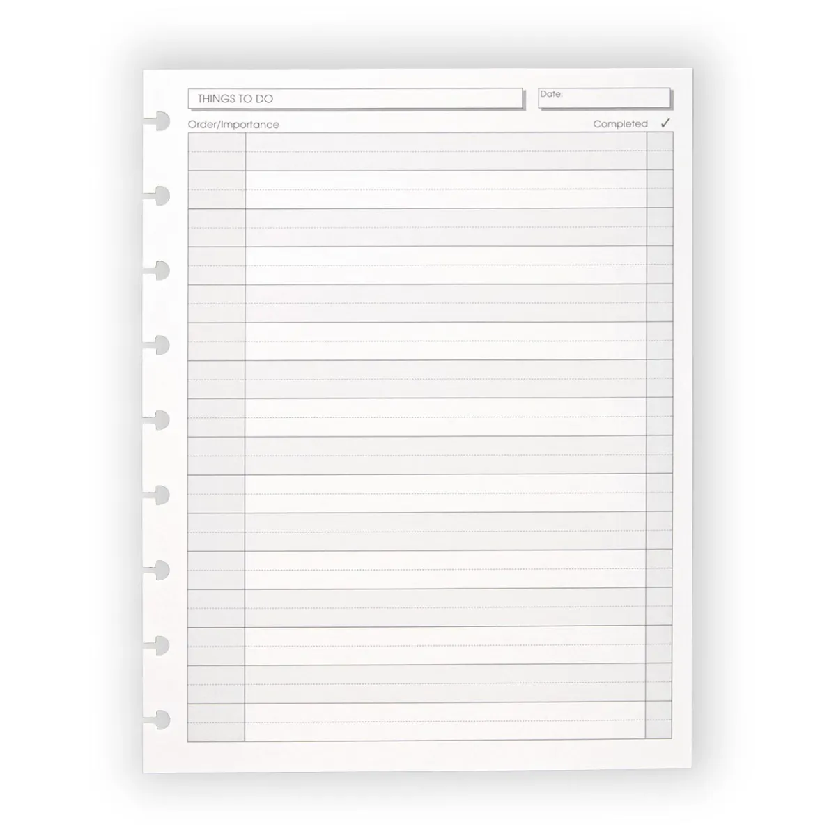 Levenger Midway Refills*Circa Things To Do Refill (300 sheets)