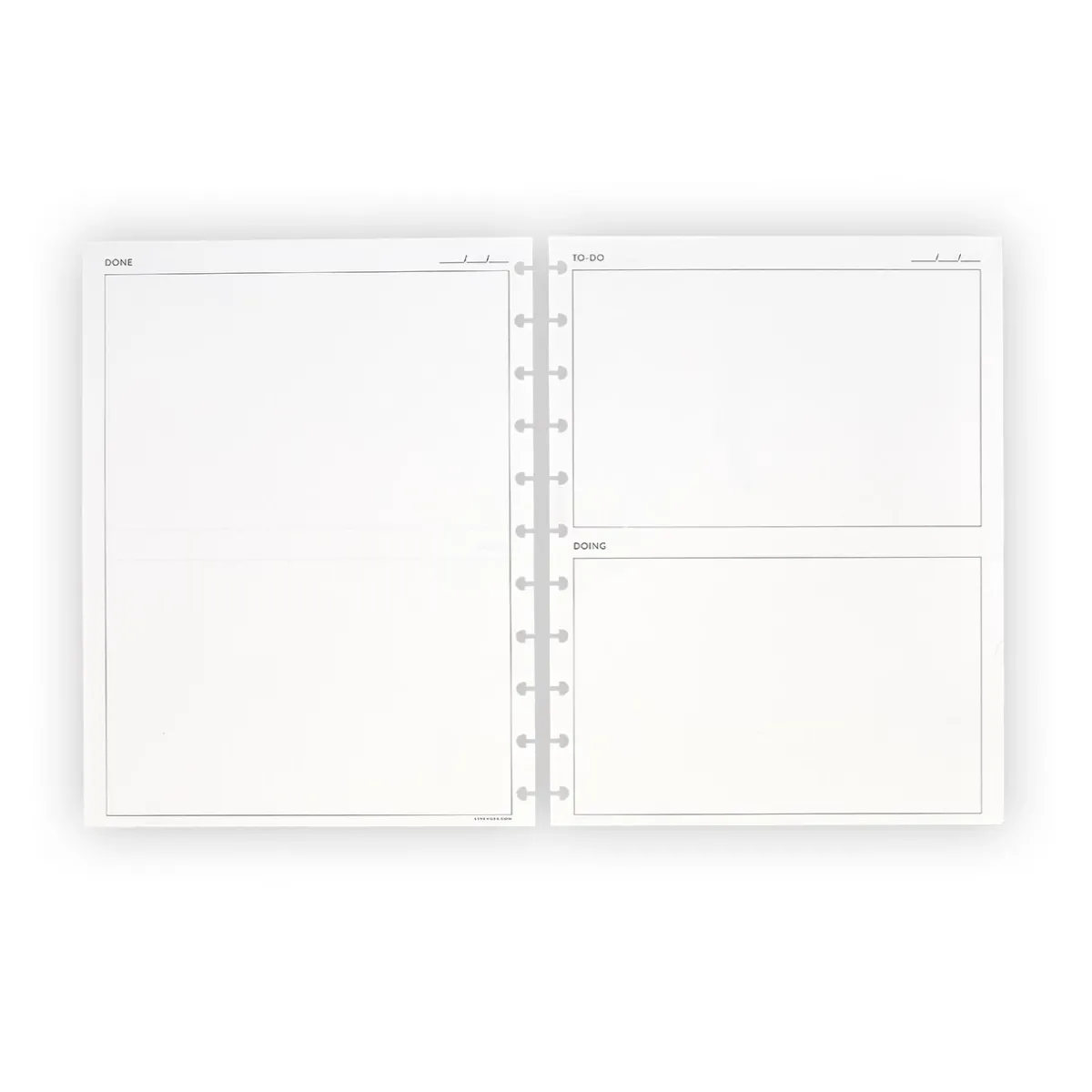 Levenger Junior Refills|Letter Refills*Circa To-Do, Doing, Done Refill (100 sheets)