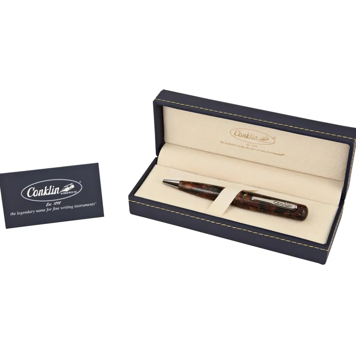 Levenger Ballpoint Pens|Conklin*Conklin All American Brownstone Ballpoint Pen