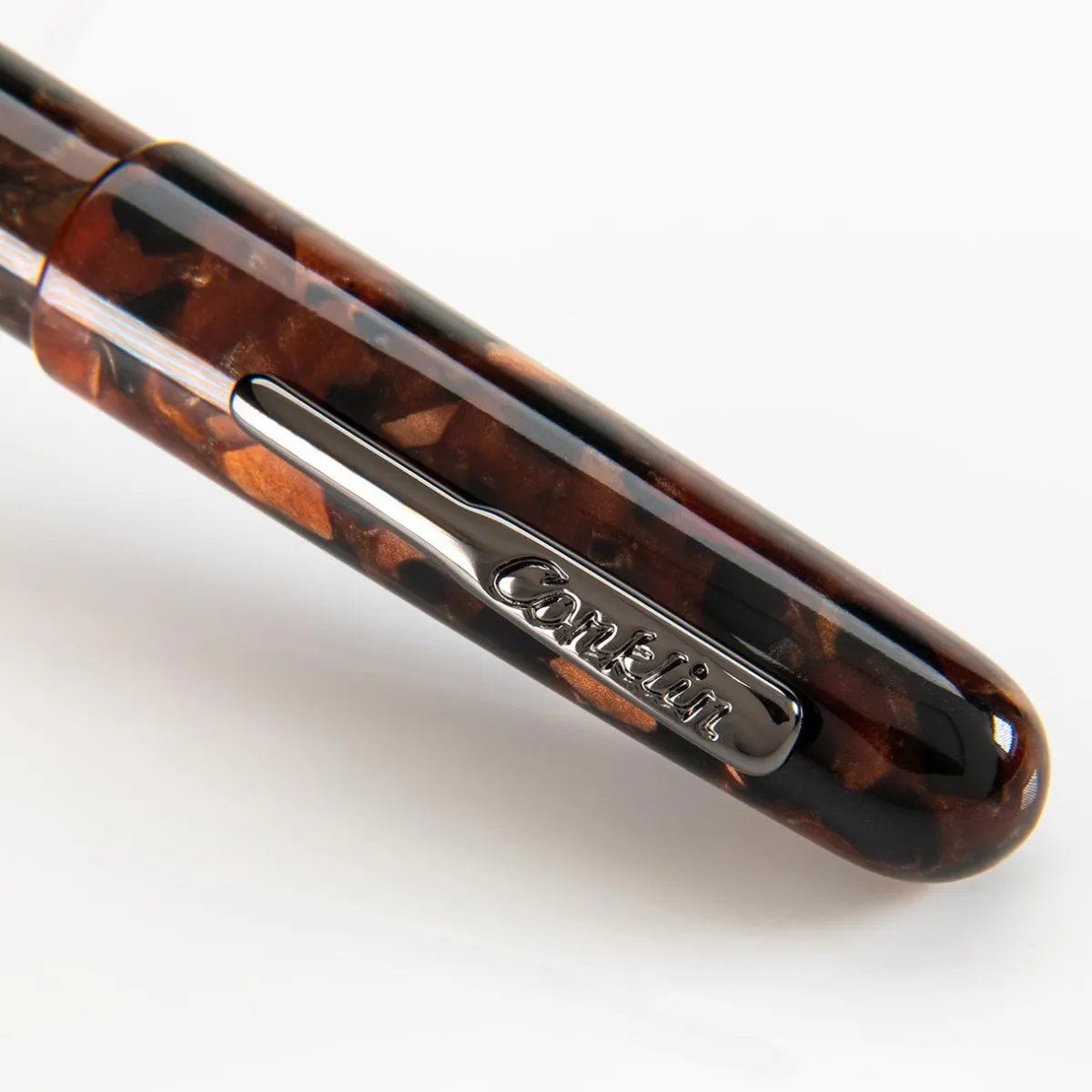Levenger Fountain Pens|Conklin*Conklin All American Brownstone Fountain Pen