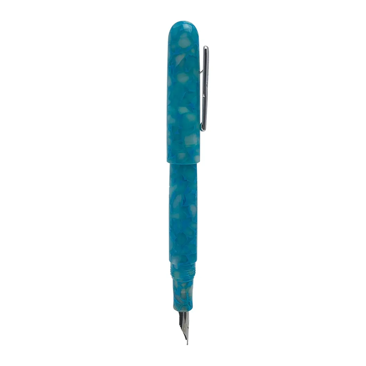 Levenger Fountain Pens|Conklin*Conklin All American Turquoise Serenity Fountain Pen