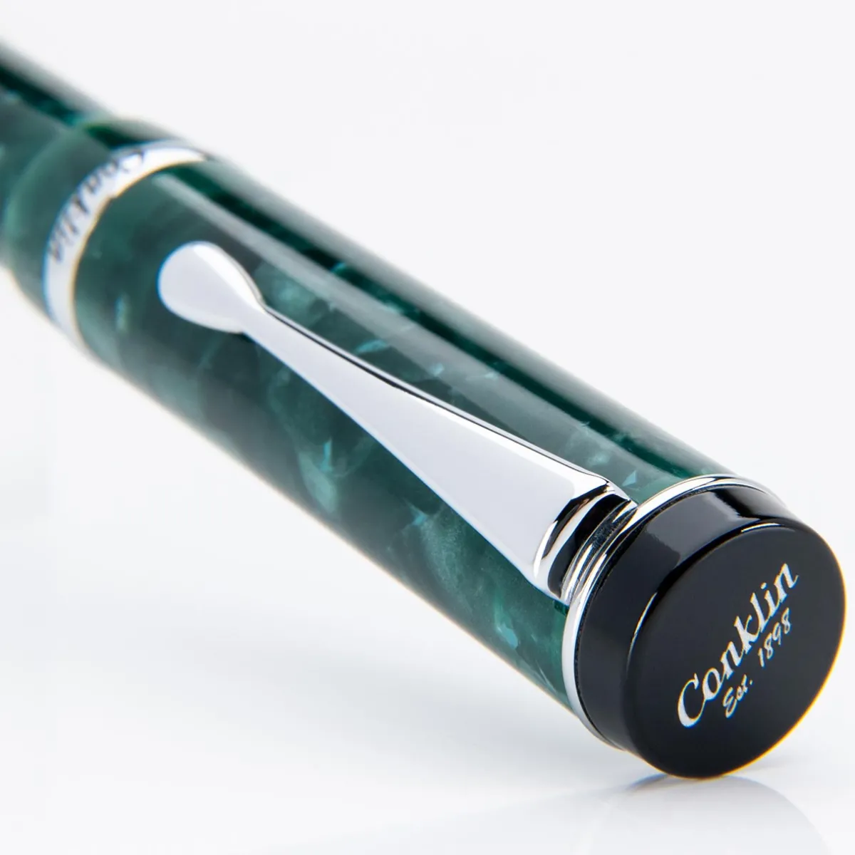 Levenger Fountain Pens|Conklin*Conklin Duragraph Forest Green Fountain Pen