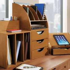 Levenger Shelves & Storage|Workspace Organizers*Cubi Corner Desk Bookcase