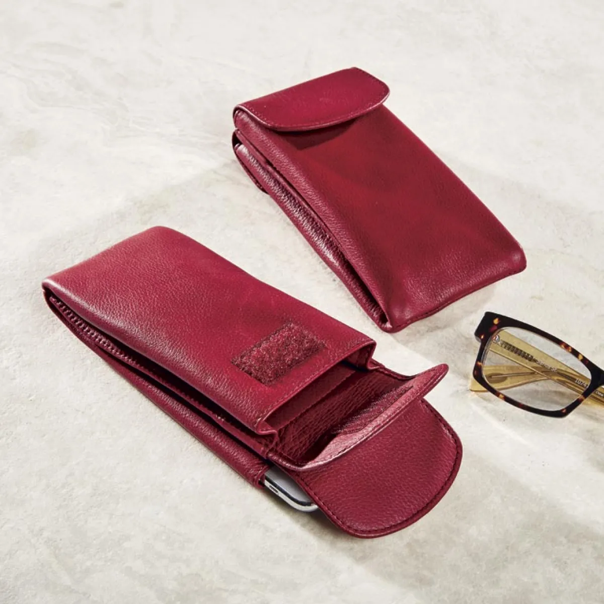 Levenger Eyeglass Cases|Eyeglass Cases*Double Feature Eyeglass Case™