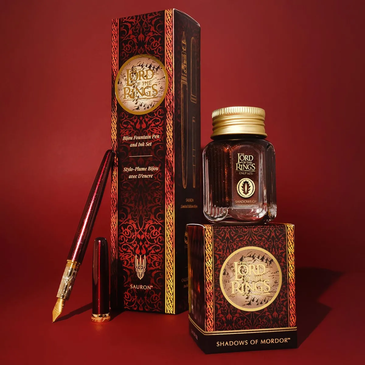 Levenger Fountain Pens|+ 27 More*Ferris Wheel Press Lord of the Rings Bijou Fountain Pen and Ink Set