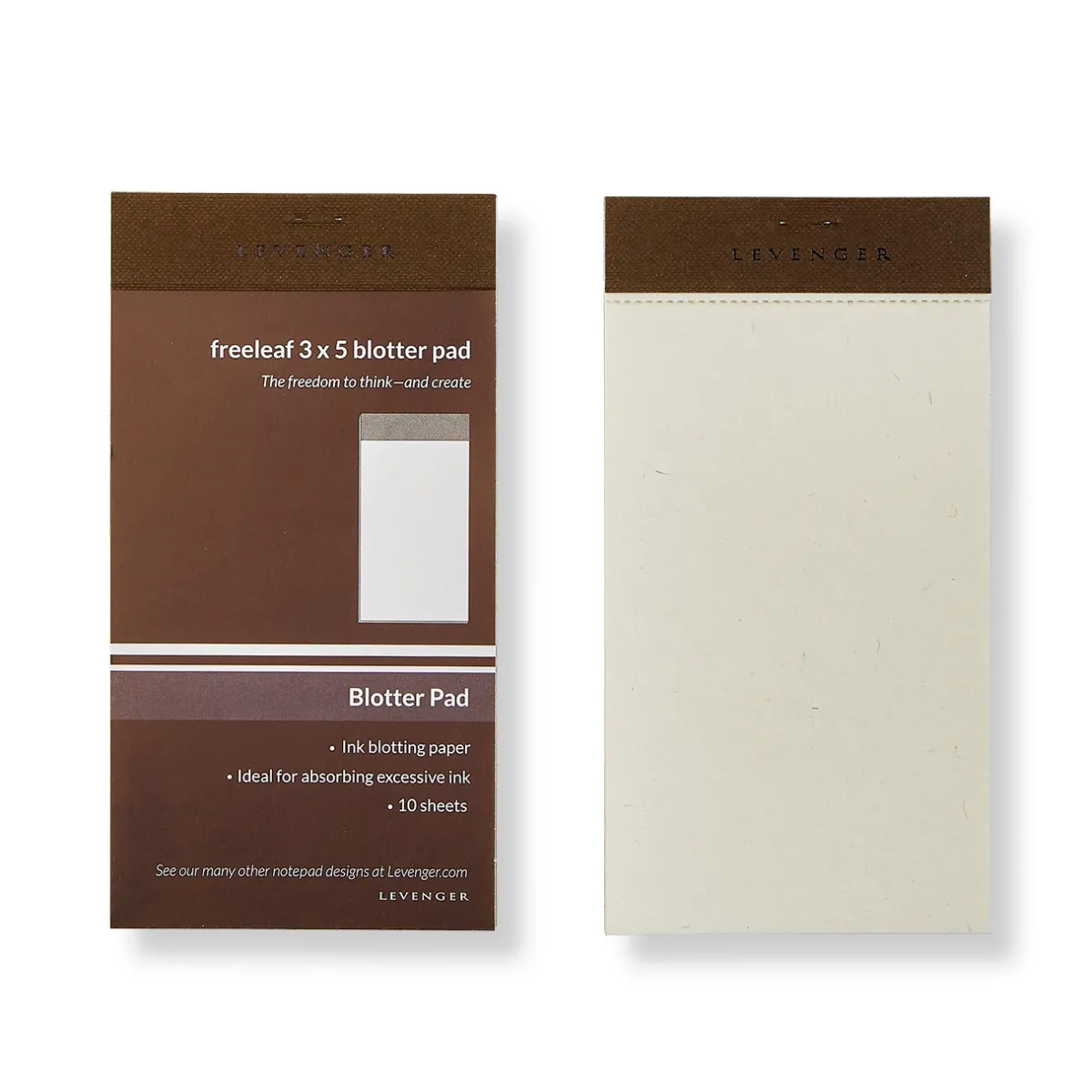 Levenger Freeleaf & Notepads|Fountain Pen Supplies*Freeleaf 3 x 5 Blotter Pad (set of 5)