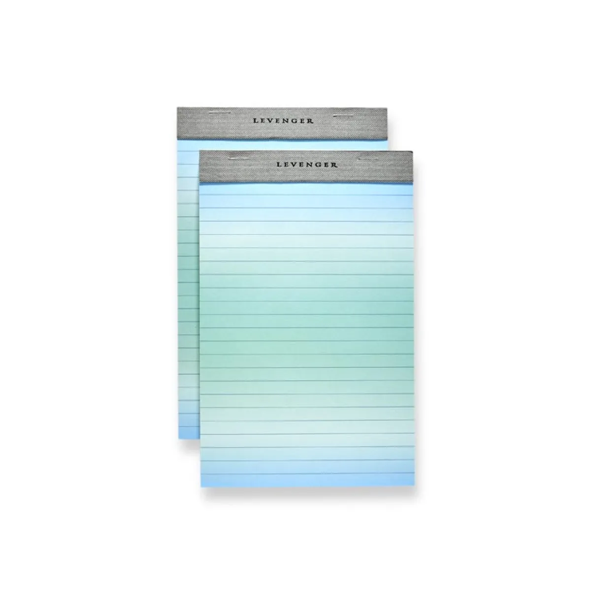 Levenger Freeleaf & Notepads*Freeleaf Blue Ombre Gradient Ruled Pads (set of 2)