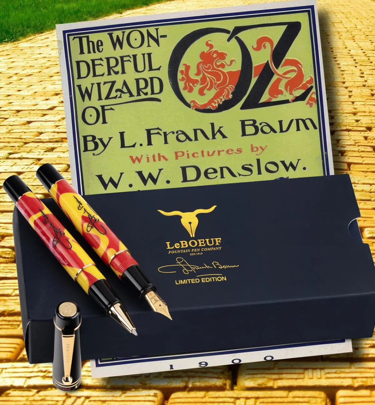 Levenger Fountain Pens|Leboeuf*LeBoeuf Yellow Brick Road Fountain Pen