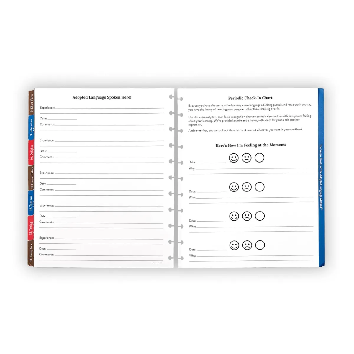 Levenger Letter Refills*Master Class How to Learn a Language for Life Circa Refill