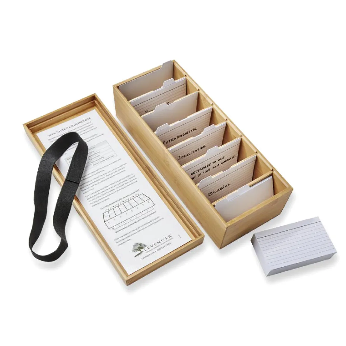 Levenger Letter Notebooks*Master Class How to Learn a Language For Life Circa Workbook Bundle