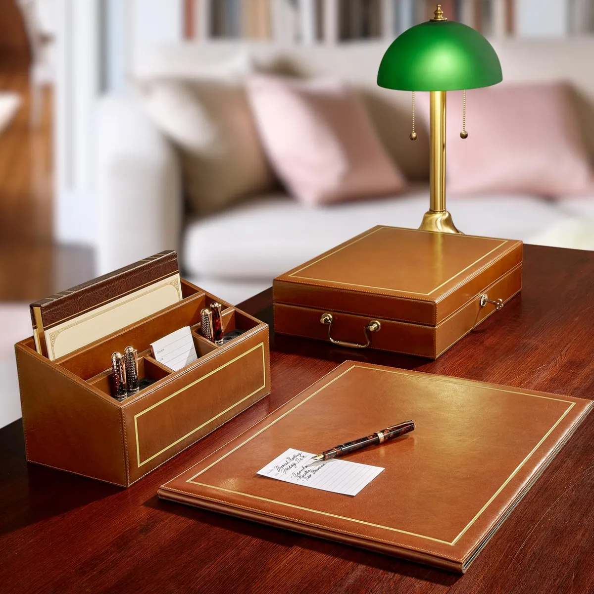 Levenger Workspace Organizers|Business Gifts*Minister’s Dispatch Desk Pad