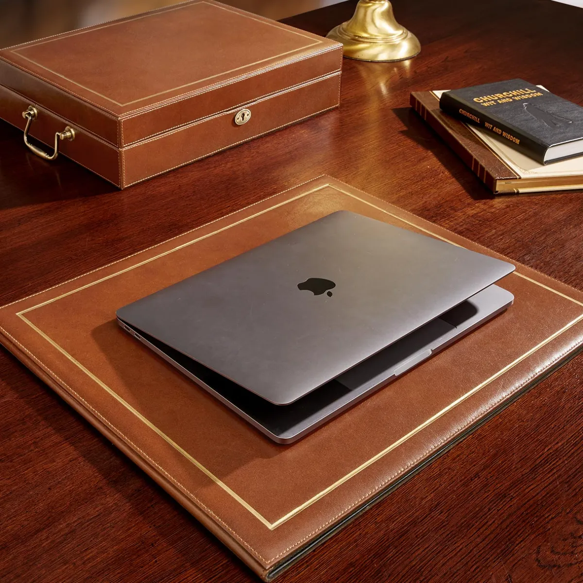Levenger Decor|Workspace Organizers*Minister's Dispatch Desk Set
