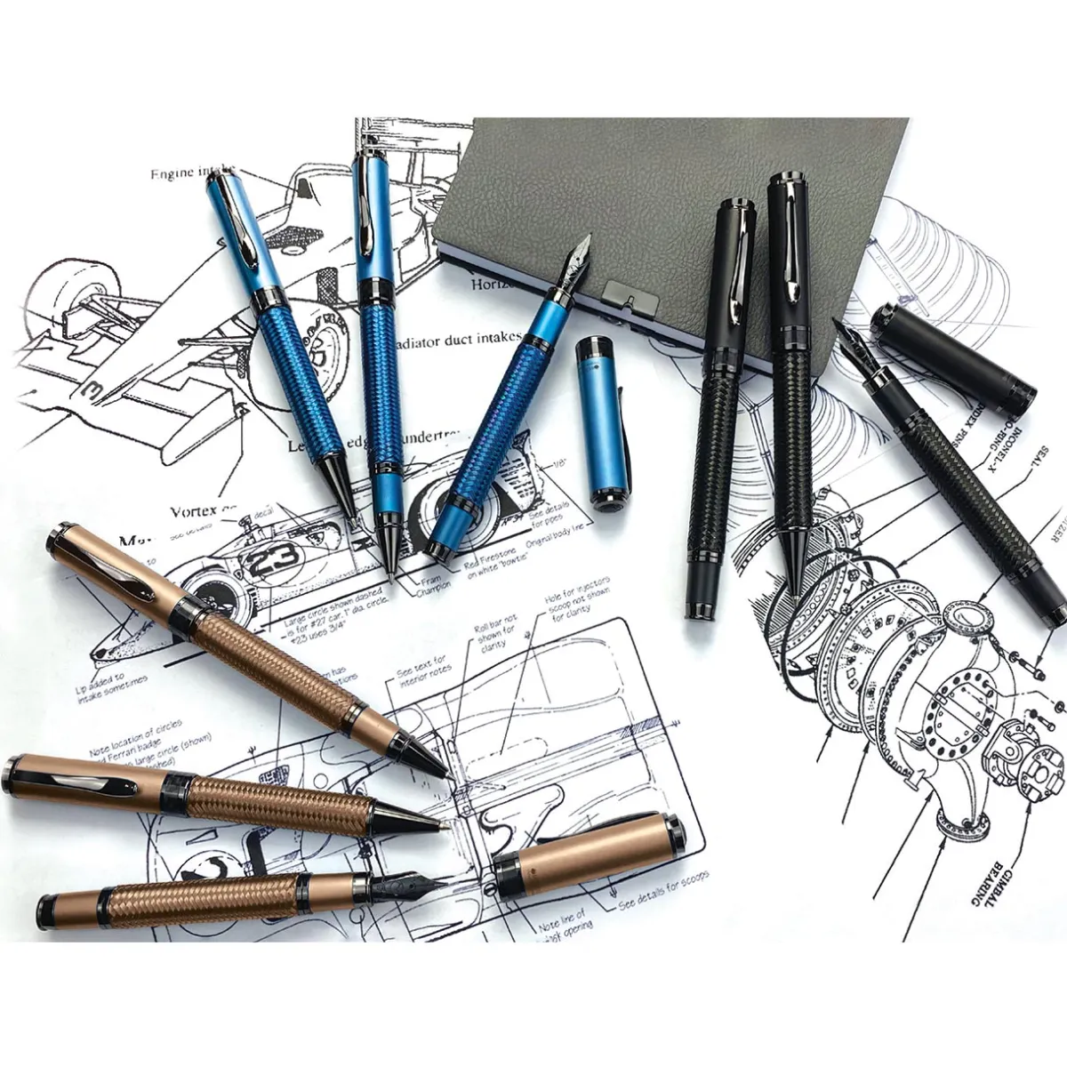Levenger Fountain Pens|Monteverde*Monteverde Innova Formula M Fountain Pen