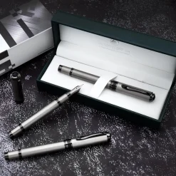 Levenger Fountain Pens|Monteverde*Monteverde Innova Titanium Fountain Pen