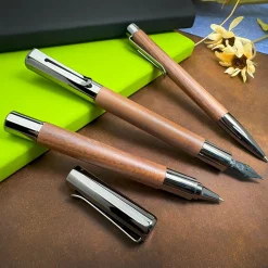 Levenger Ballpoint Pens|Rollerball Pens*Monteverde Ritma Walnut Pen