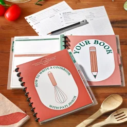 Levenger Letter Notebooks*Pati Jinich Master Class Leather Cookbook Bundle