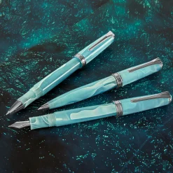 Levenger Levenger Pens|True Writers*True Writer Classic Larimar Blue Pen