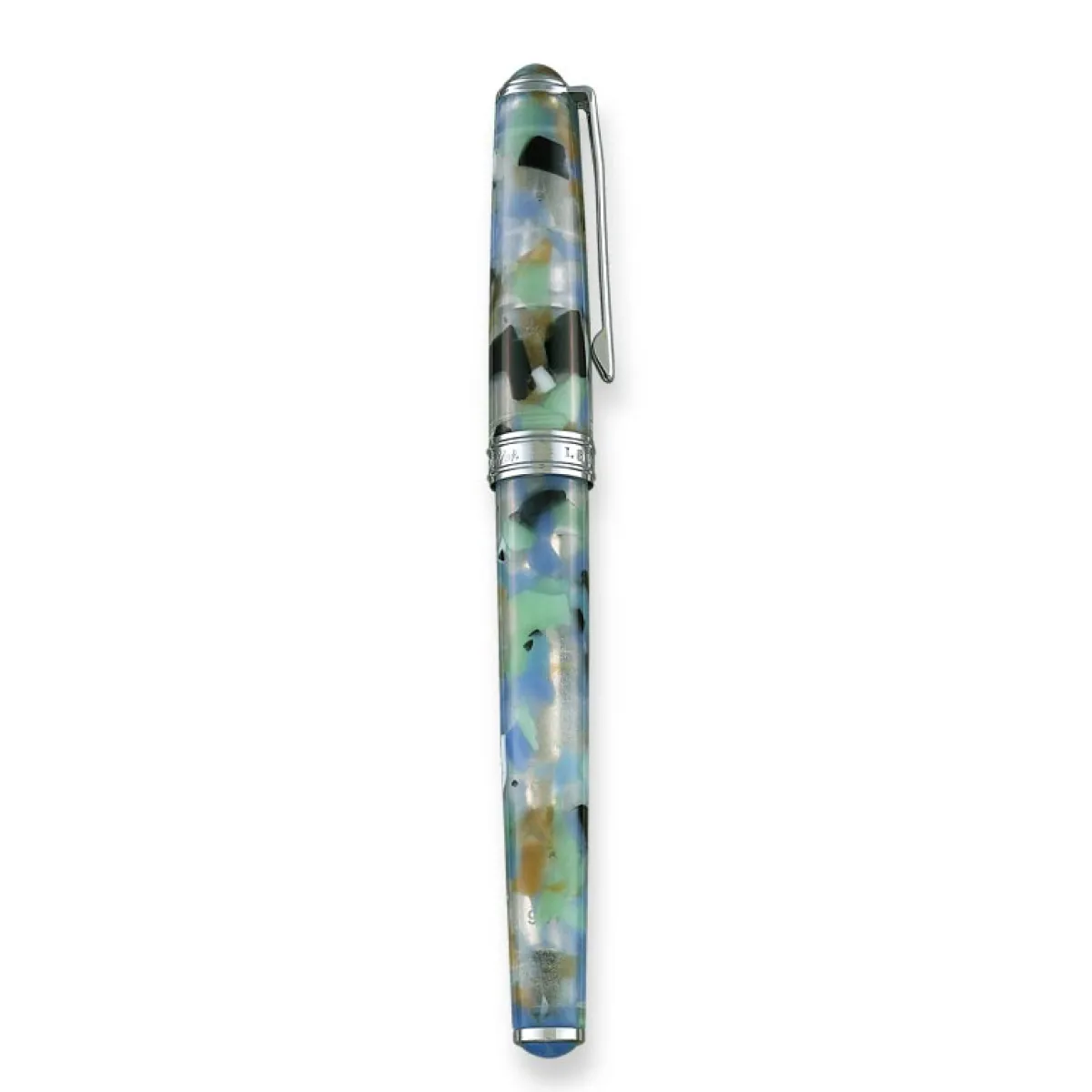 Levenger Levenger Pens|True Writers*True Writer Classic Sea Glass Fountain Pen