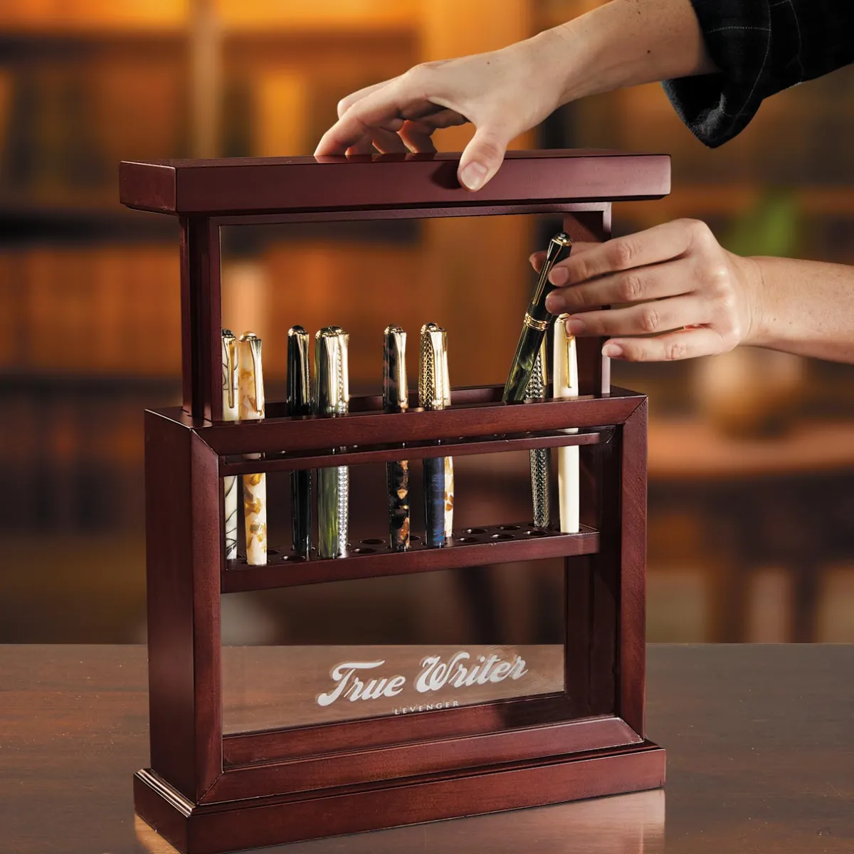Levenger Pen Cases & Stands|Pen Cases & Stands*True Writer Museum Pen Case