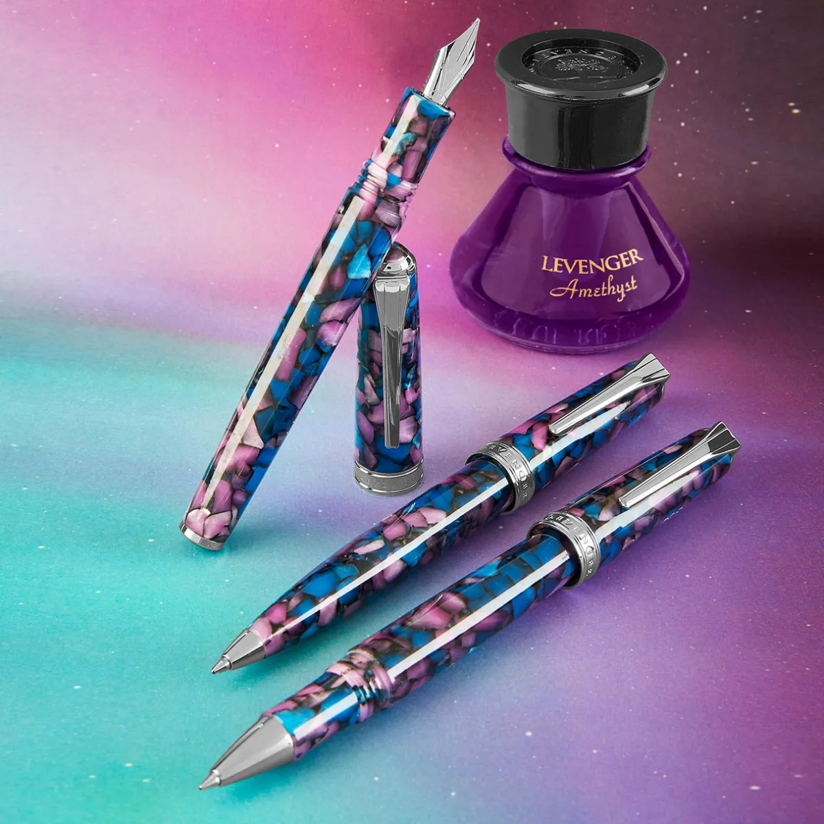 Levenger Levenger Pens|True Writers*True Writer Northern Lights Fountain Pen