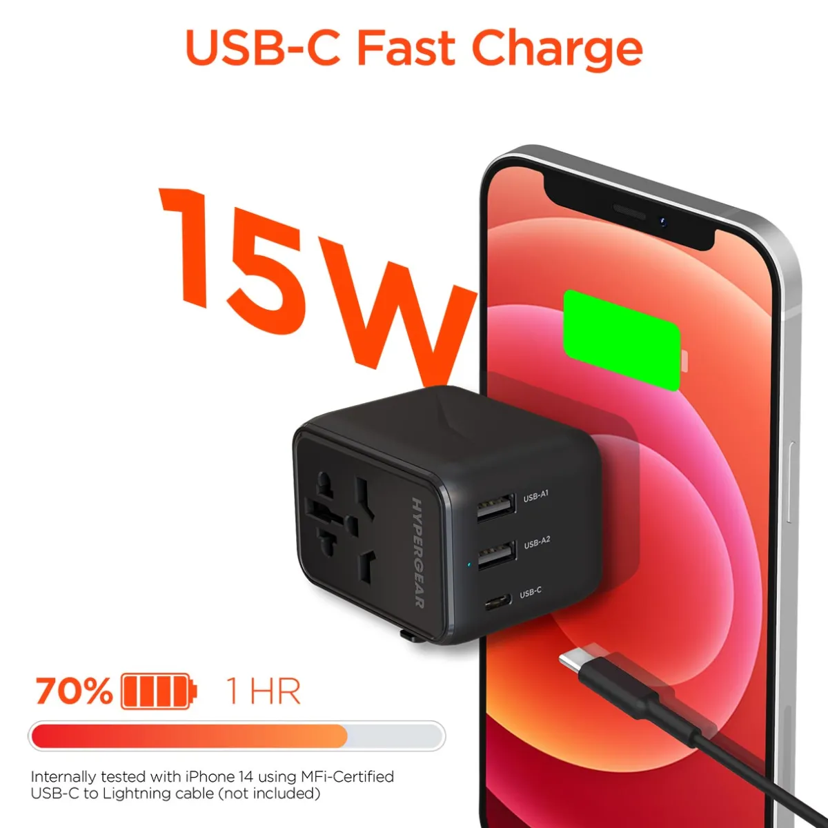 Levenger Travel Bags & Accessories*Universal Traveler Adapter with USB C