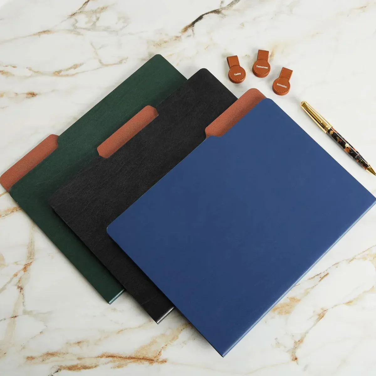 Levenger Filing & Folders|Filing & Folders*Wall Street Folder Trio